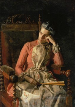 portrait autoportrait portr��t Ölbilder verkaufen - Porträt von Amelia Van Buren Realismus Porträts Thomas Eakins